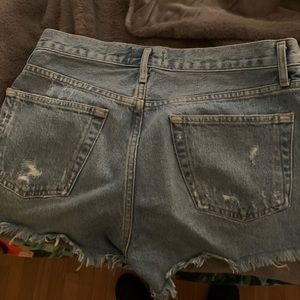 Agolde Parker vintage cutoff shorts in swapmeet